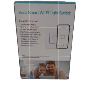 Smart Wi-Fi Light Switch - White